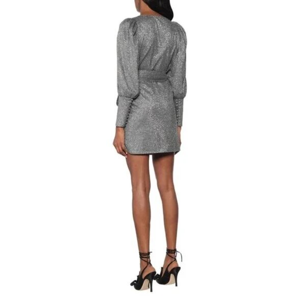 Rhode Frankie Embellished Wrap Dress - Picture 3 of 6